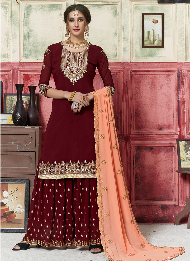 sharara in meesho